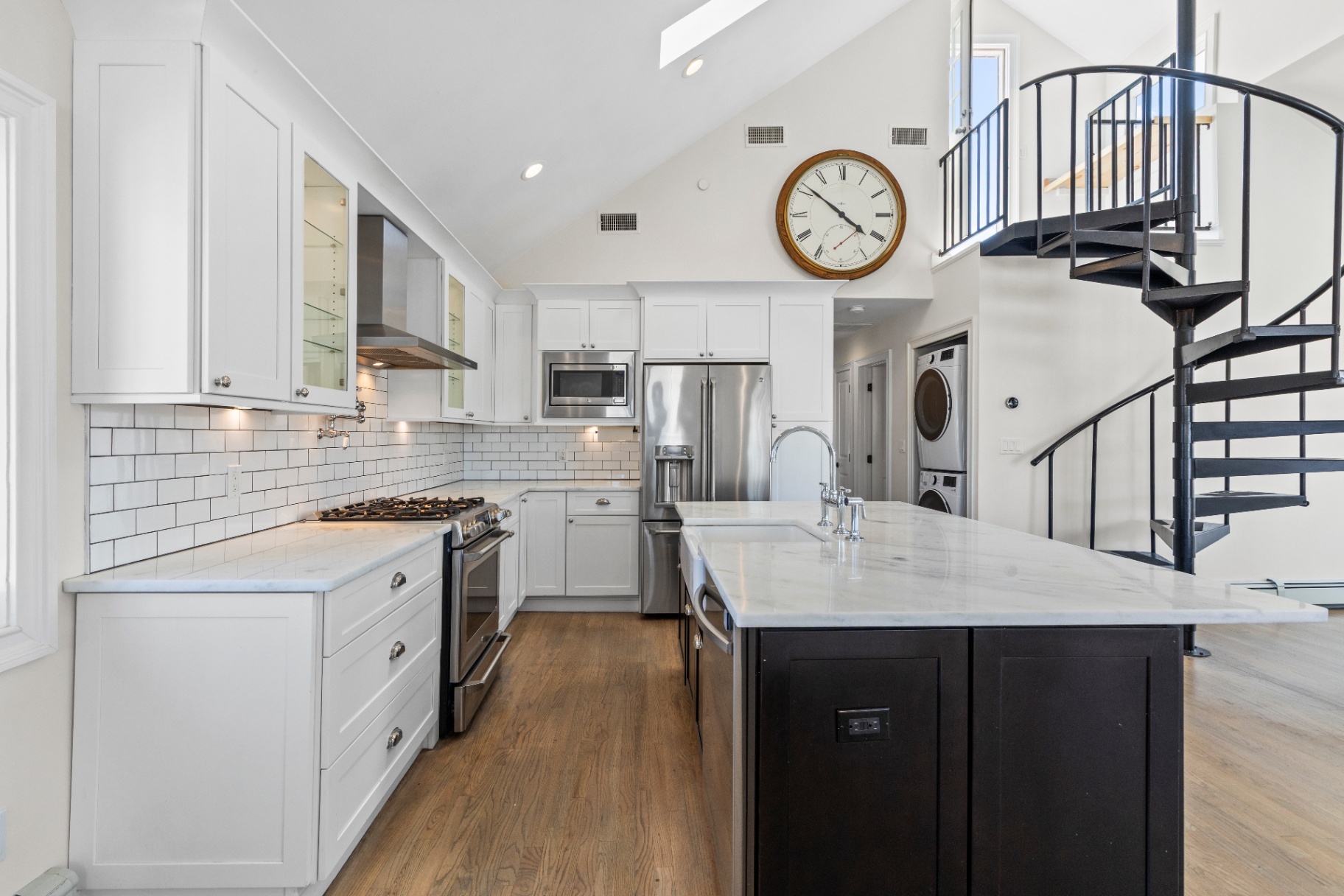 Spiral Staircase Kitchen — Architectural in Long Beach, NY